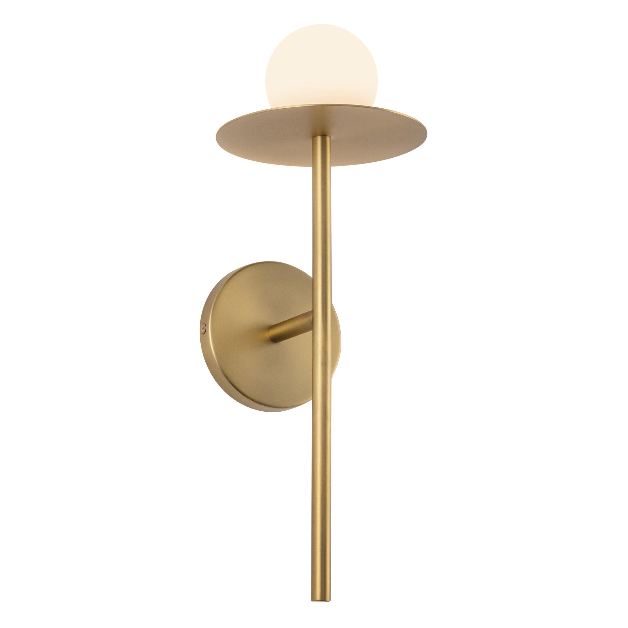 Kuzco Elixir WS15506-BG-UNV Wall Sconce, UL Damp Rated, Brushed Gold