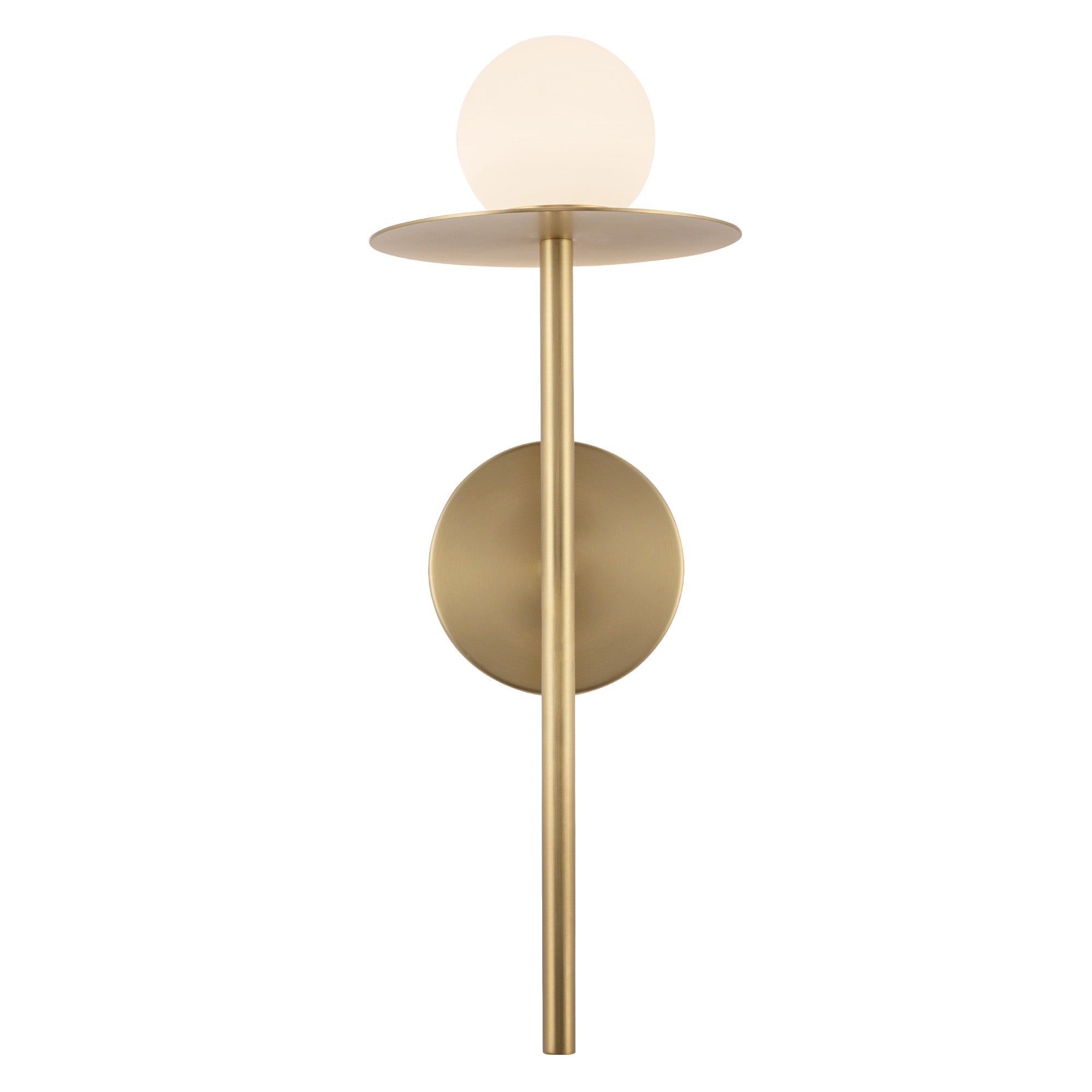 Kuzco Elixir WS15506-BG-UNV Wall Sconce, UL Damp Rated, Brushed Gold