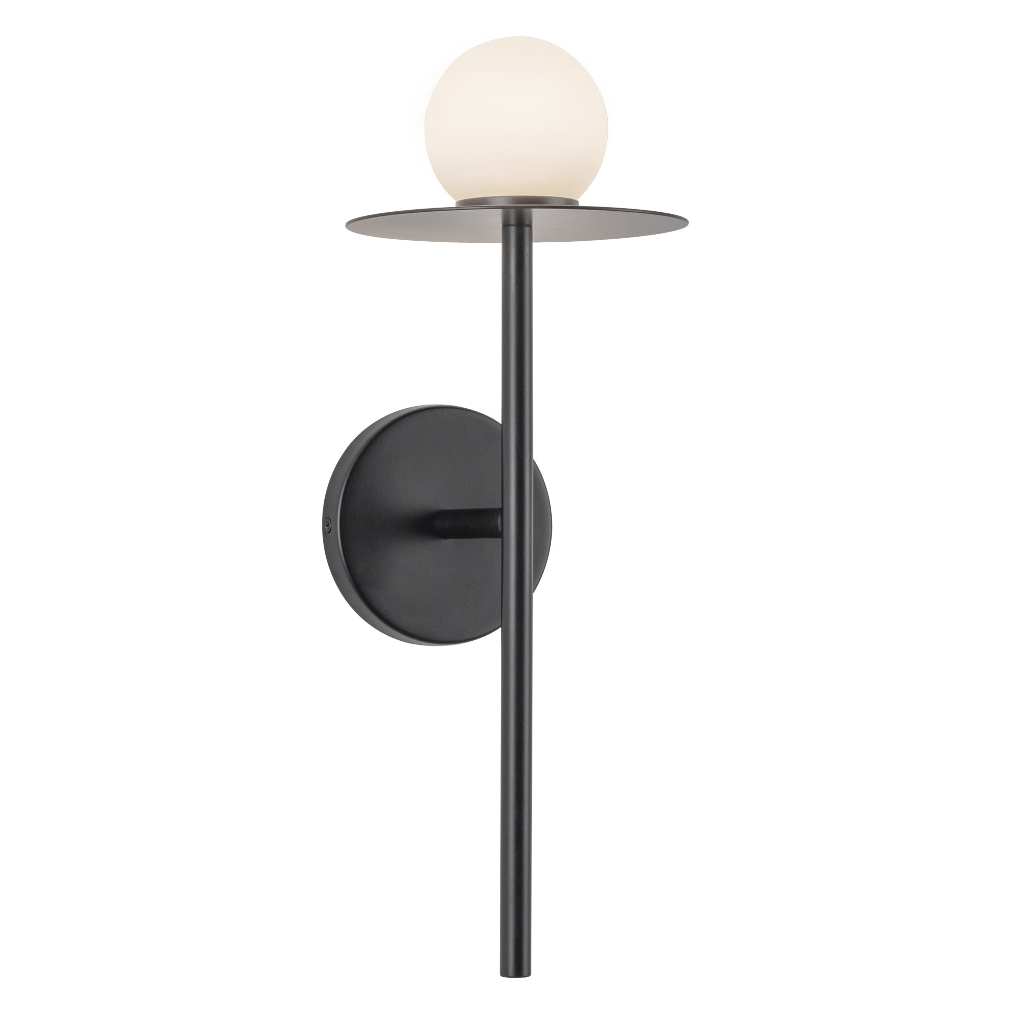 Kuzco WS15506-BK-UNV Wall Sconce, 16-in Black LED, Modern Design