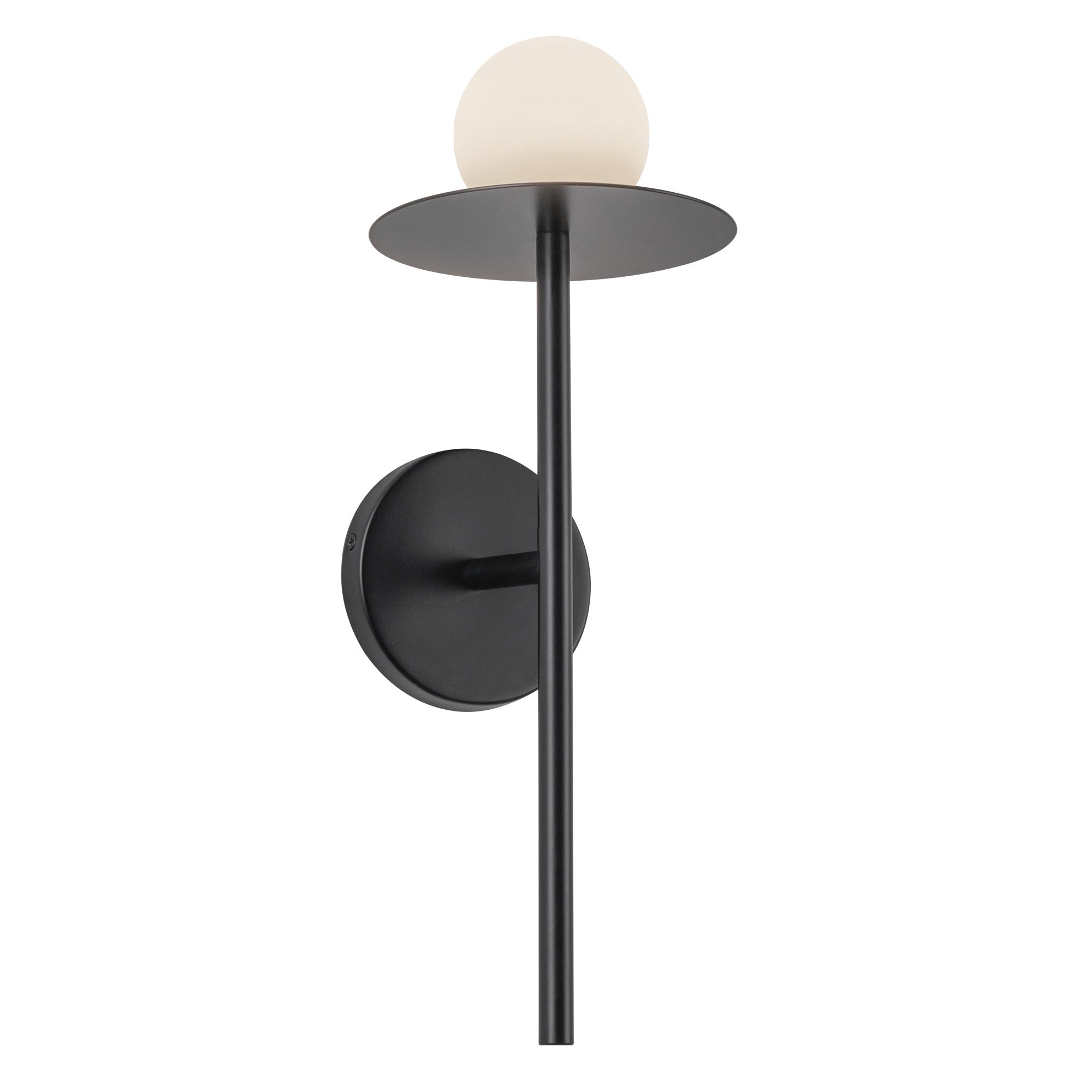 Kuzco WS15506-BK-UNV Wall Sconce, 16-in Black LED, Modern Design