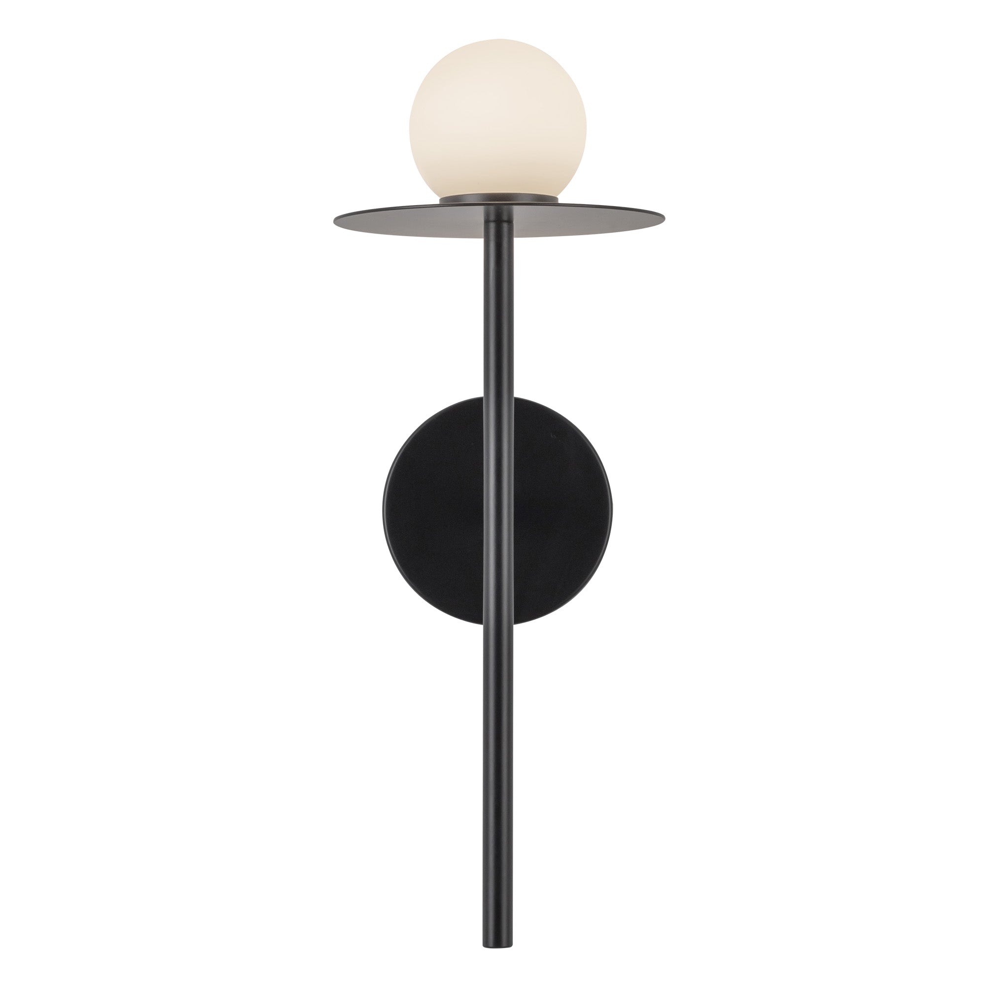 Kuzco WS15506-BK-UNV Wall Sconce, 16-in Black LED, Modern Design