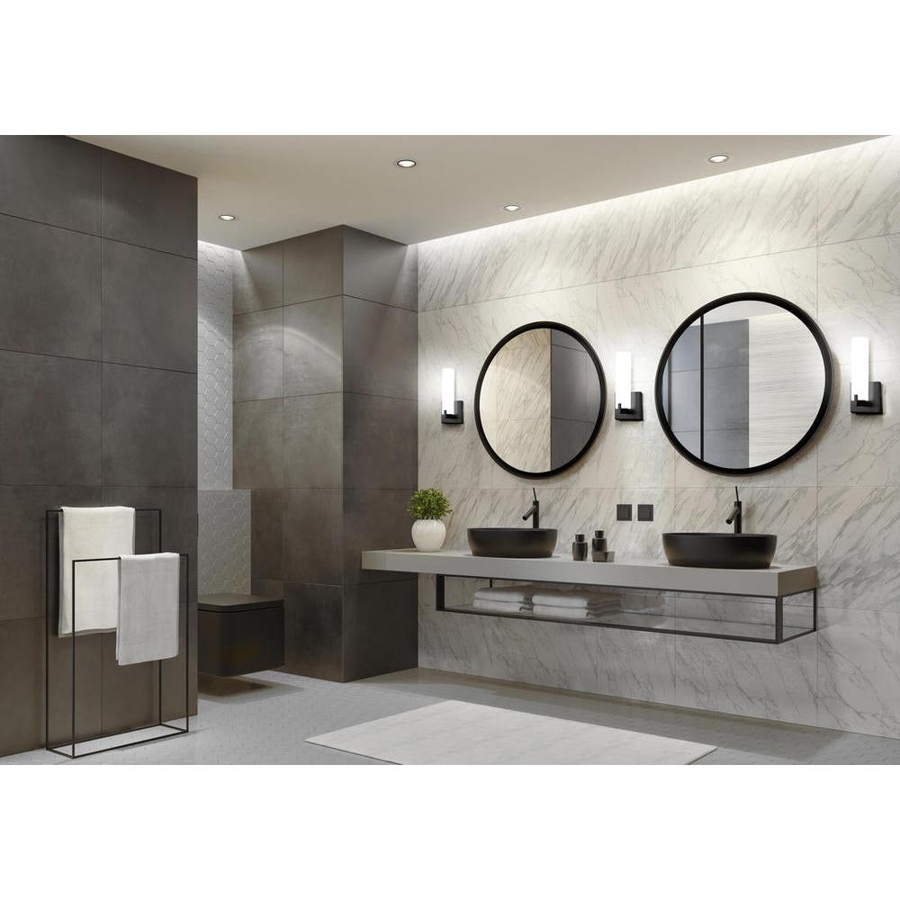 Kuzco Lighting 601484BG-LED Wall Sconce, UL Damp Rated, Brushed Gold