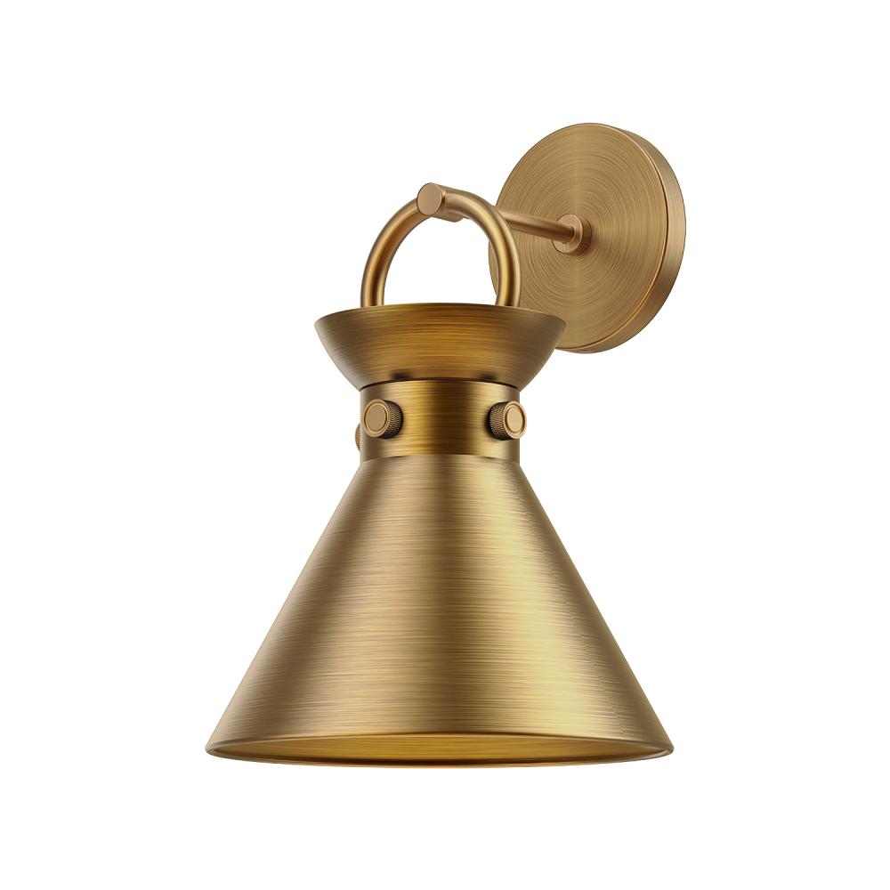 ALORA MOOD Lighting Emerson WV412009AG Wall/Vanity Light Fixture, UL Damp Rated, Aged Gold