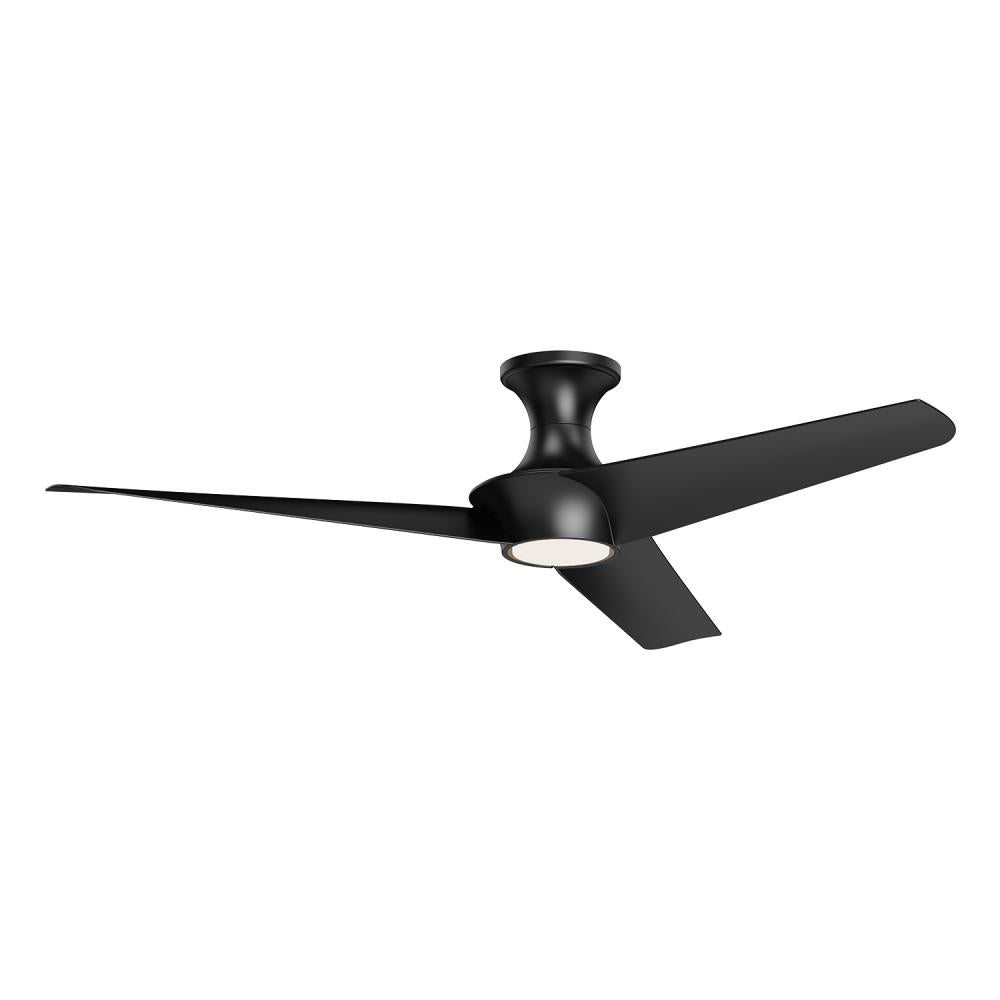ALORA MOOD Lighting HF523056MB Hugger Fan, Inspired by Japanese Design, Matte Black
