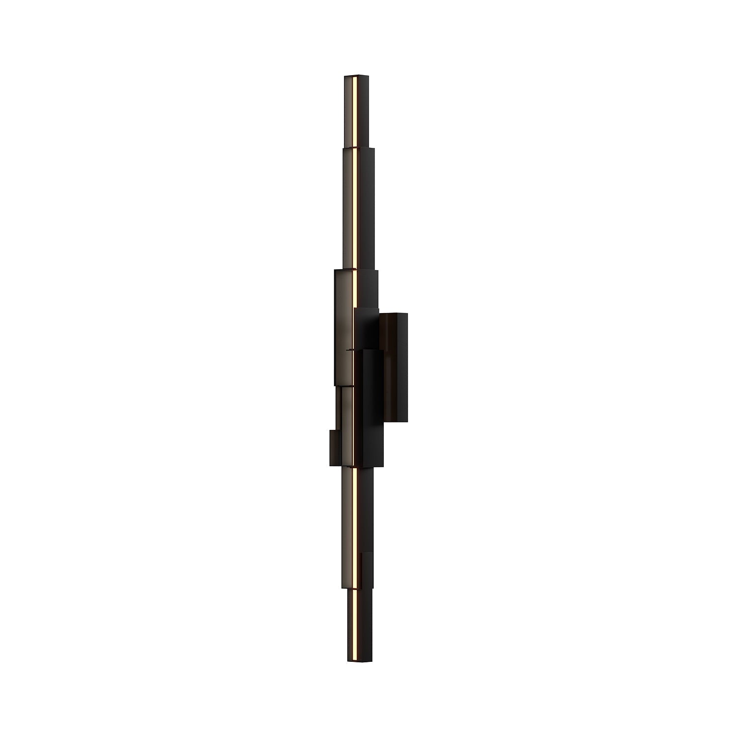 KUZCO Lighting . Enzo 48-in Black LED Wall SconceWall Sconces, Black