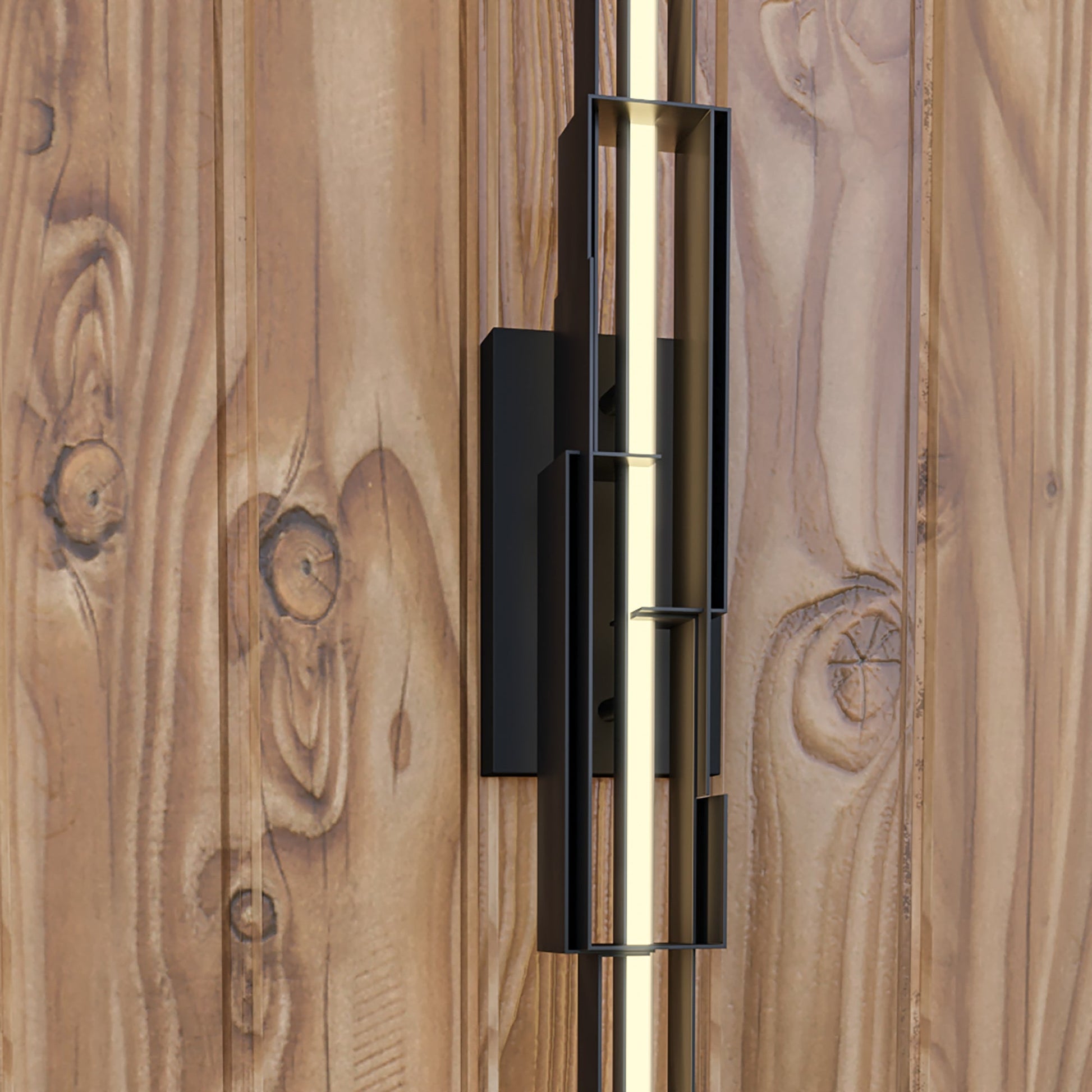 KUZCO Lighting . Enzo 60-in Black LED Wall SconceWall Sconces, Black