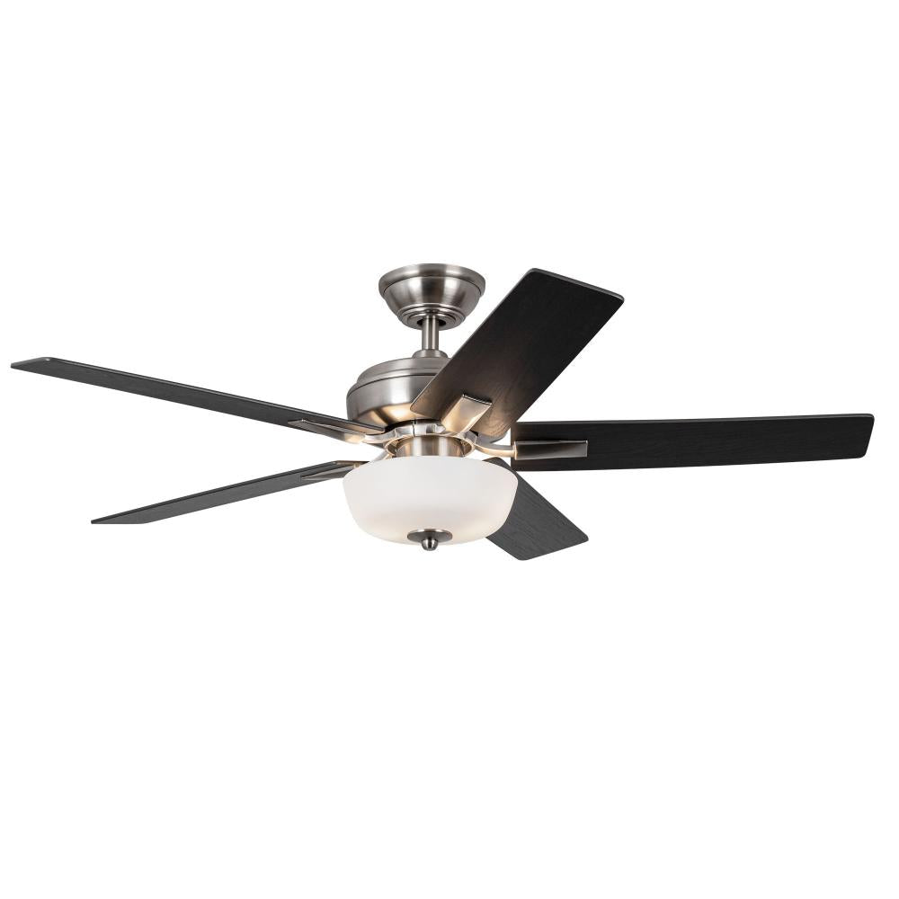 Kuzco Lighting CF78752-BN-LKW Ceiling Fan, 52-in, Brushed Nickel