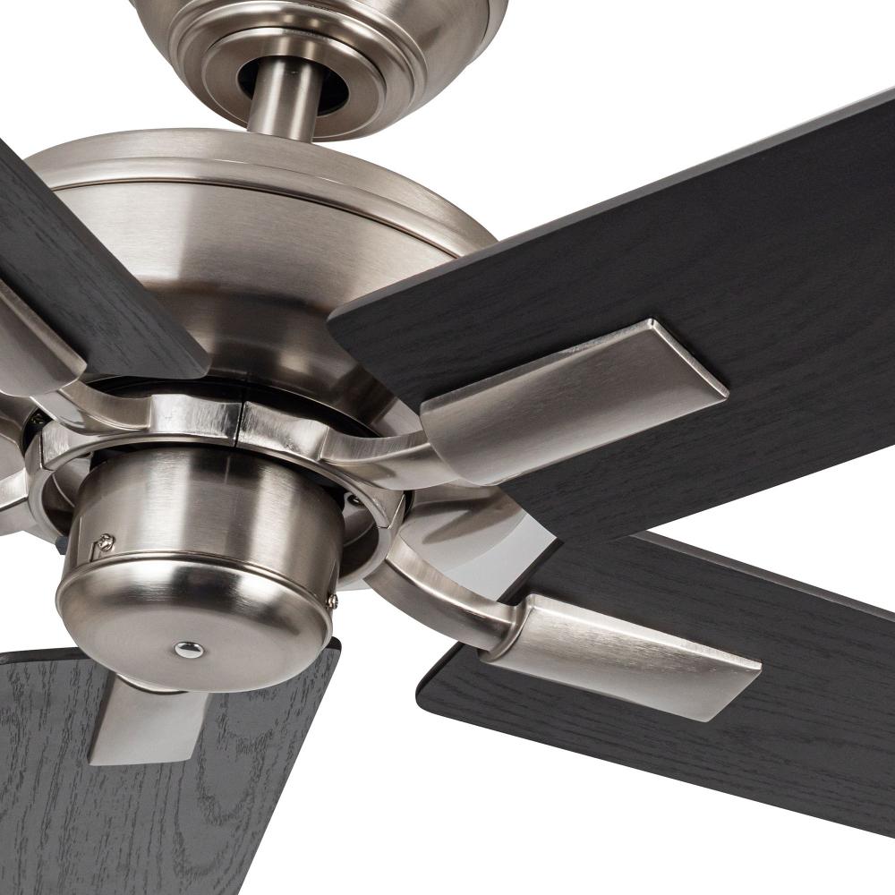 Kuzco Lighting CF78752-BN-NLW Erikson Ceiling Fan, 52-Inch, Brushed Nickel