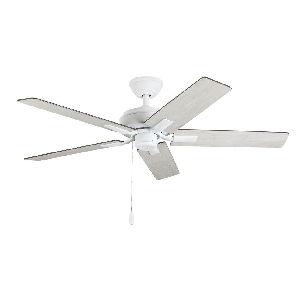 Kuzco Lighting CF78752-WH-NLP Ceiling Fan, 65W, 52-in, White