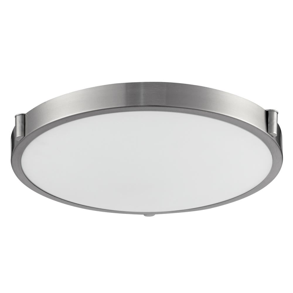 Kuzco Lighting 501122-LED-5CCT Flush Mount, UL Damp Rated, Brushed Nickel