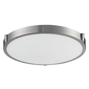 Kuzco Lighting 501122-LED-5CCT Flush Mount, UL Damp Rated, Brushed Nickel