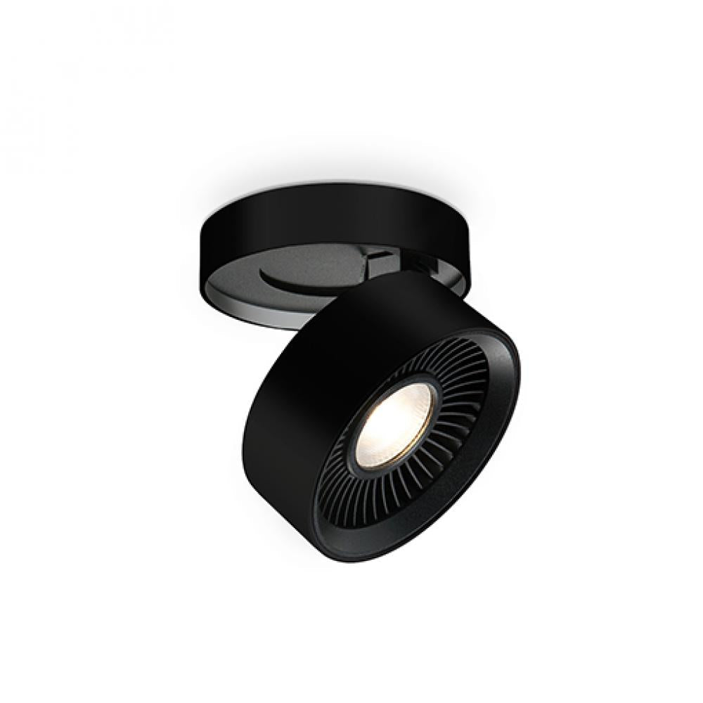 Kuzco Lighting FM9405-BK-UNV Flush Mount Light Fixture, LED, Black