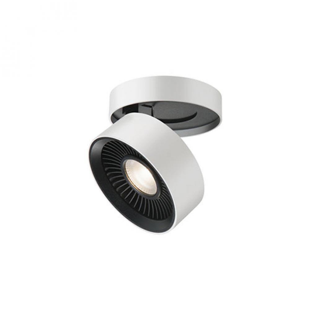 Kuzco FM9405-WH-UNV Solo 5-in LED Flush Mount, Damp Rated, White