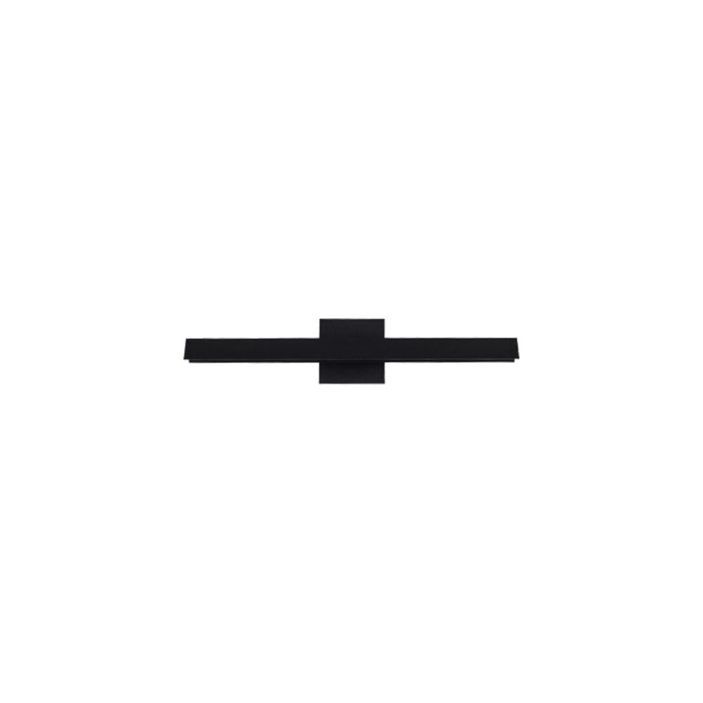 Kuzco Galleria WS10415-BK-2700K Wall Sconce, 11W, Black