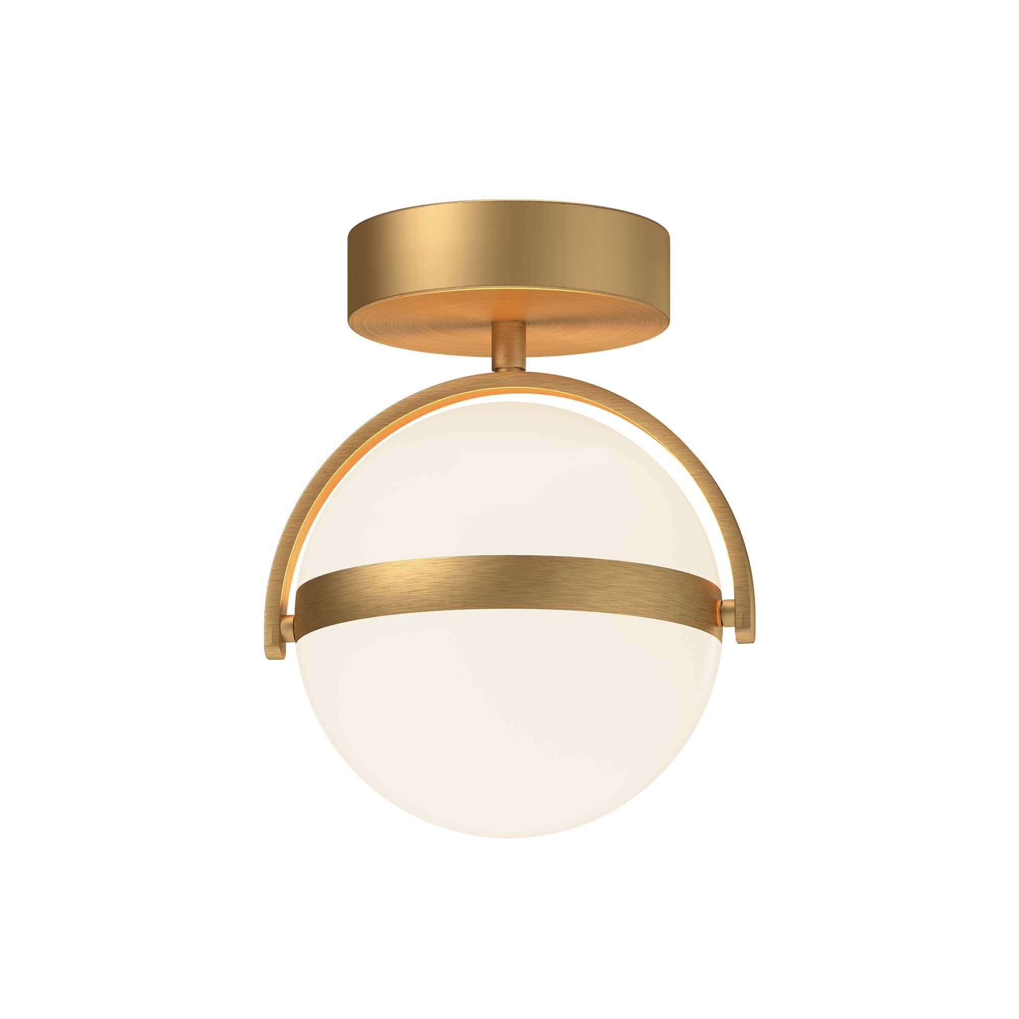 ALORA Lighting FM301001BG-UNV Flush Mount, LED, Brushed Gold