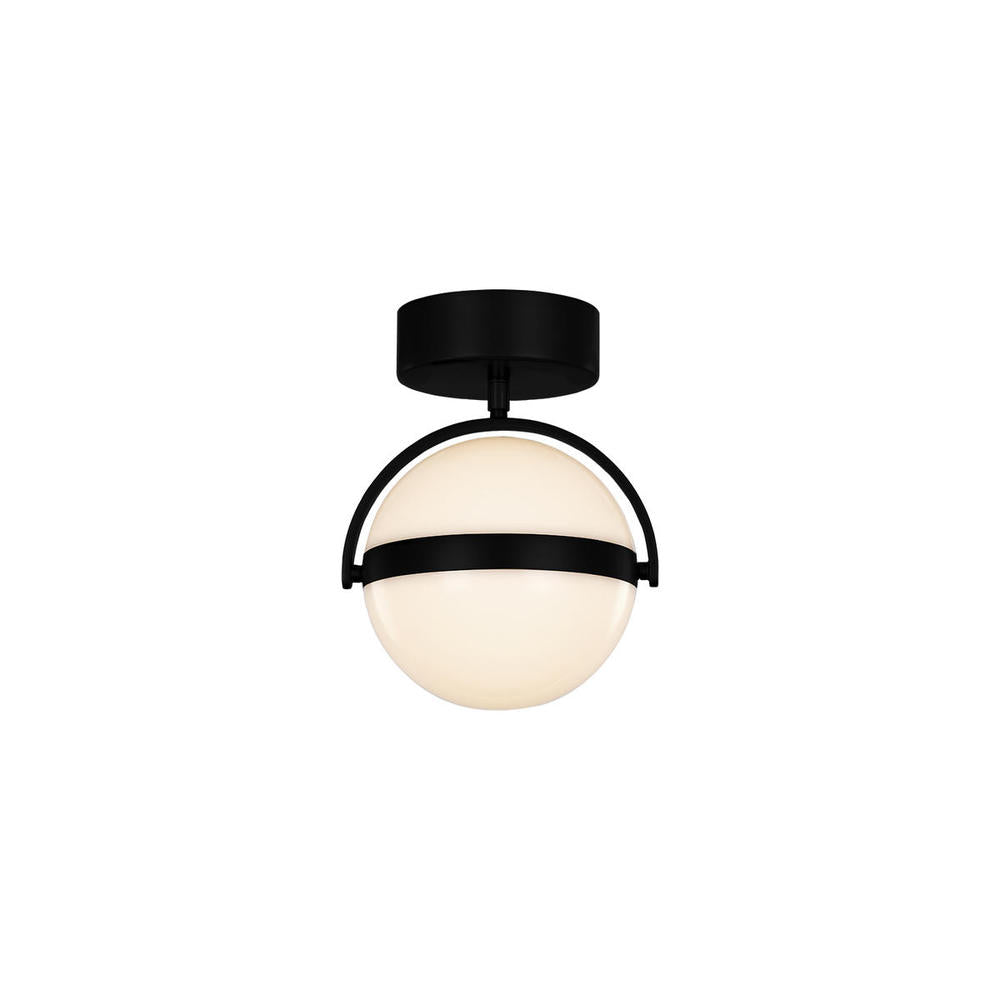 ALORA Lighting FM301001MB Flush Mount, LED, Modern Design, Matte Black