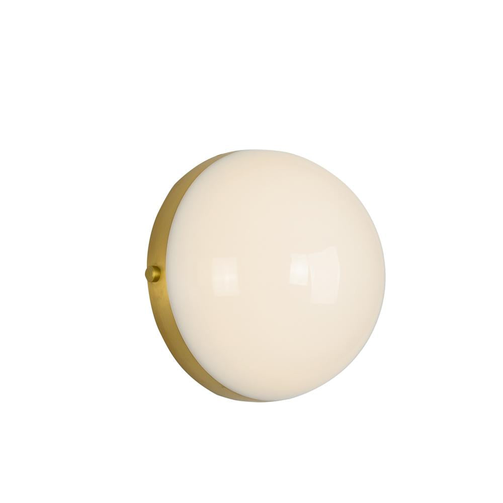ALORA Lighting WV301001BG LED Wall/Vanity Light Fixture, UL Damp Rated, Brushed Gold