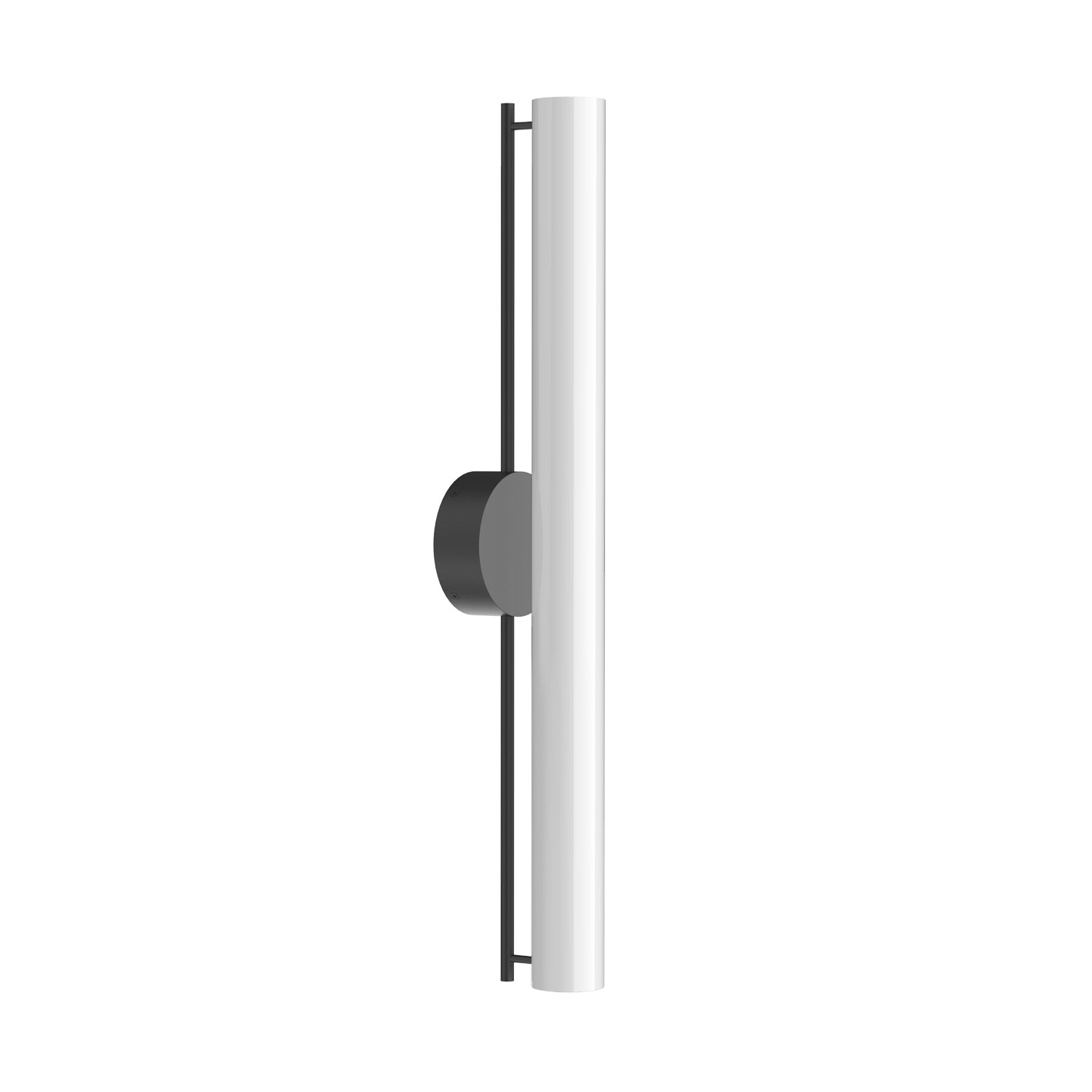 KUZCO Lighting . Gramercy 30-in Black LED Wall SconceWall Sconces, Black