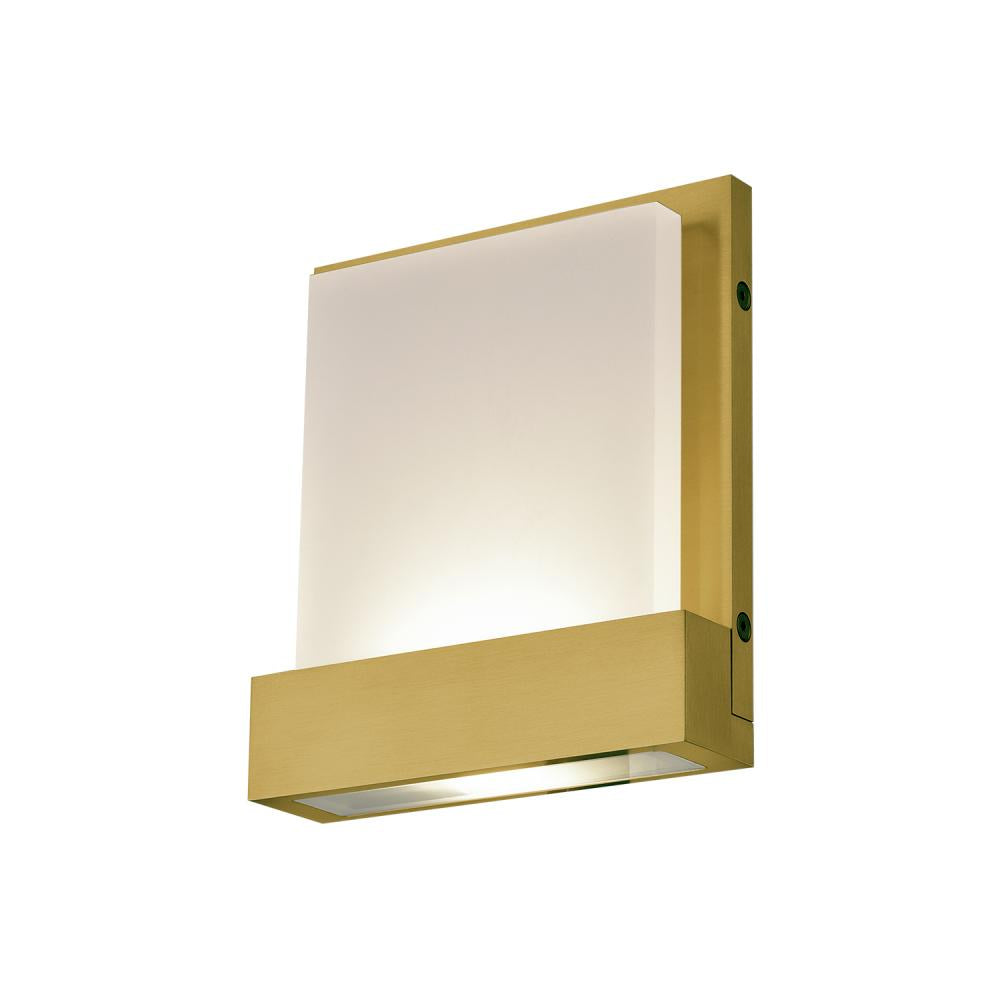 Kuzco Guide WS33407-BG 7-in Wall Sconce, LED, Brushed Gold
