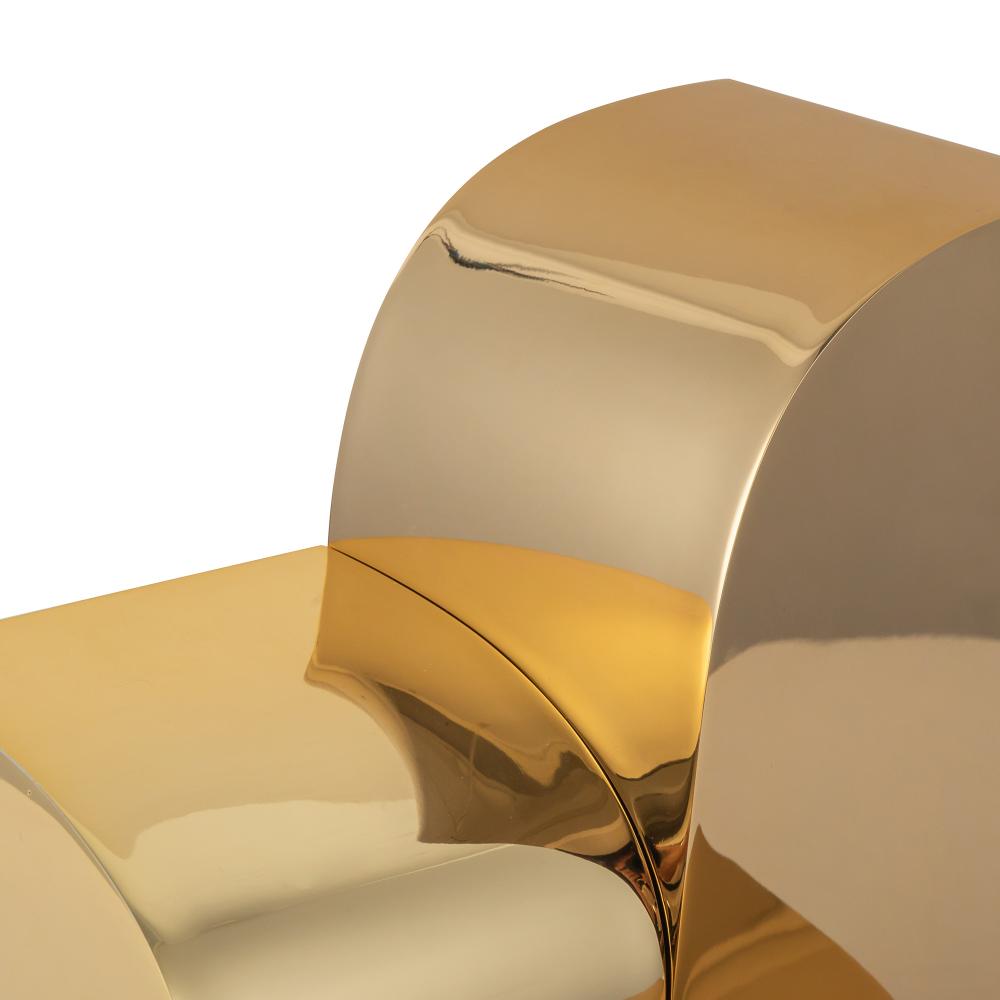 Gypsum Modern Table Lamp by Sean Brown for Kuzco Lighting, Model TL82412-PB, Curves Home Collection