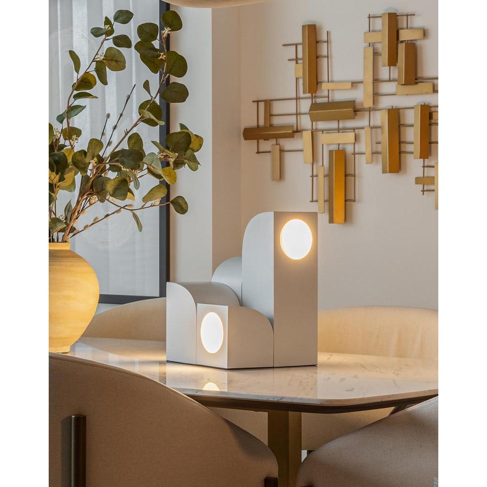Kuzco TL82412 Table Lamp, LED, 20W, White, Urban Style