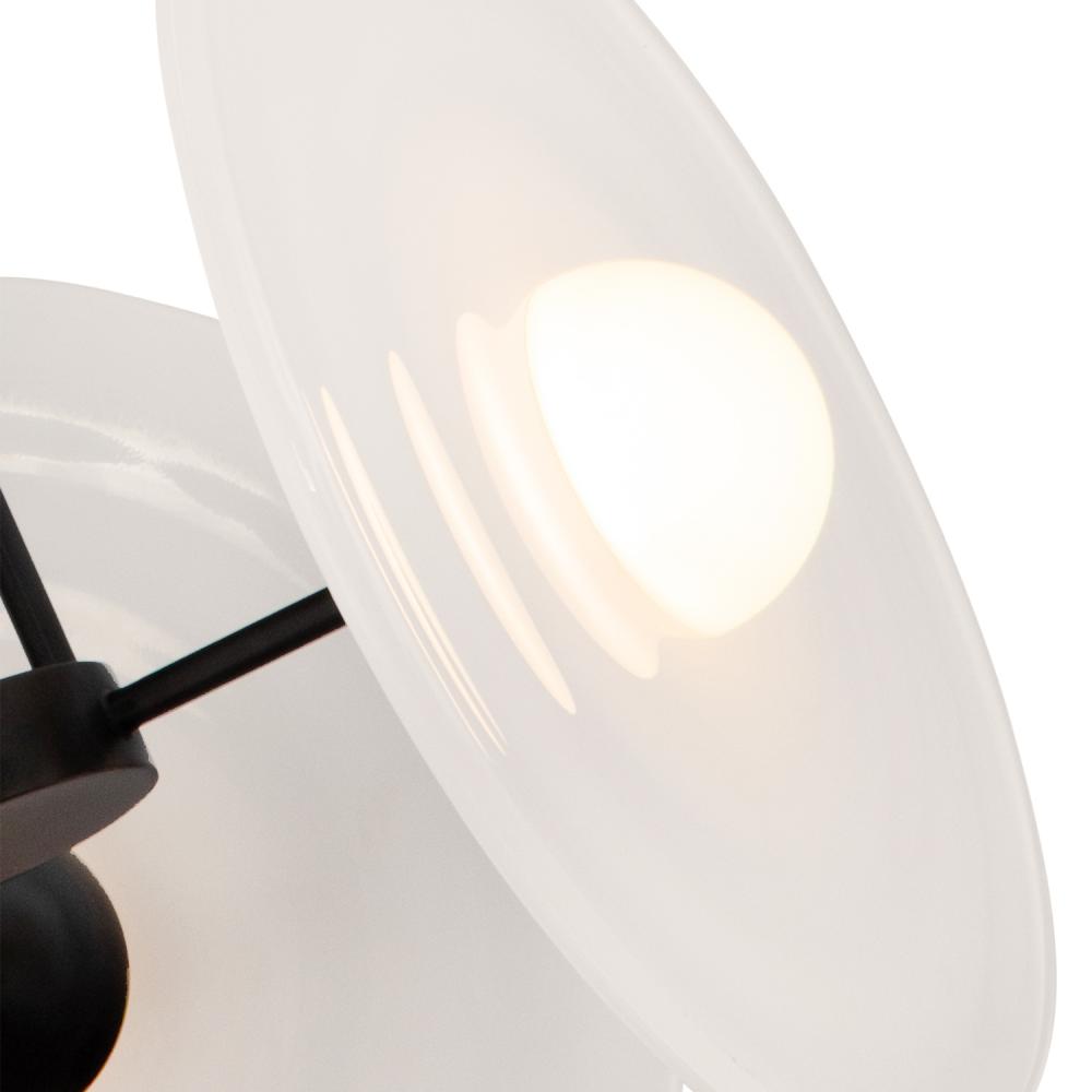 ALORA Lighting Harbour PD350318UBGO Pendant, Urban Bronze/Glossy Opal, LED