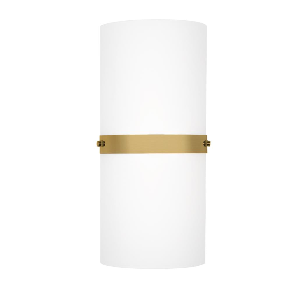 Kuzco Harrow WS3413-BG Wall Sconce, LED, Brushed Gold