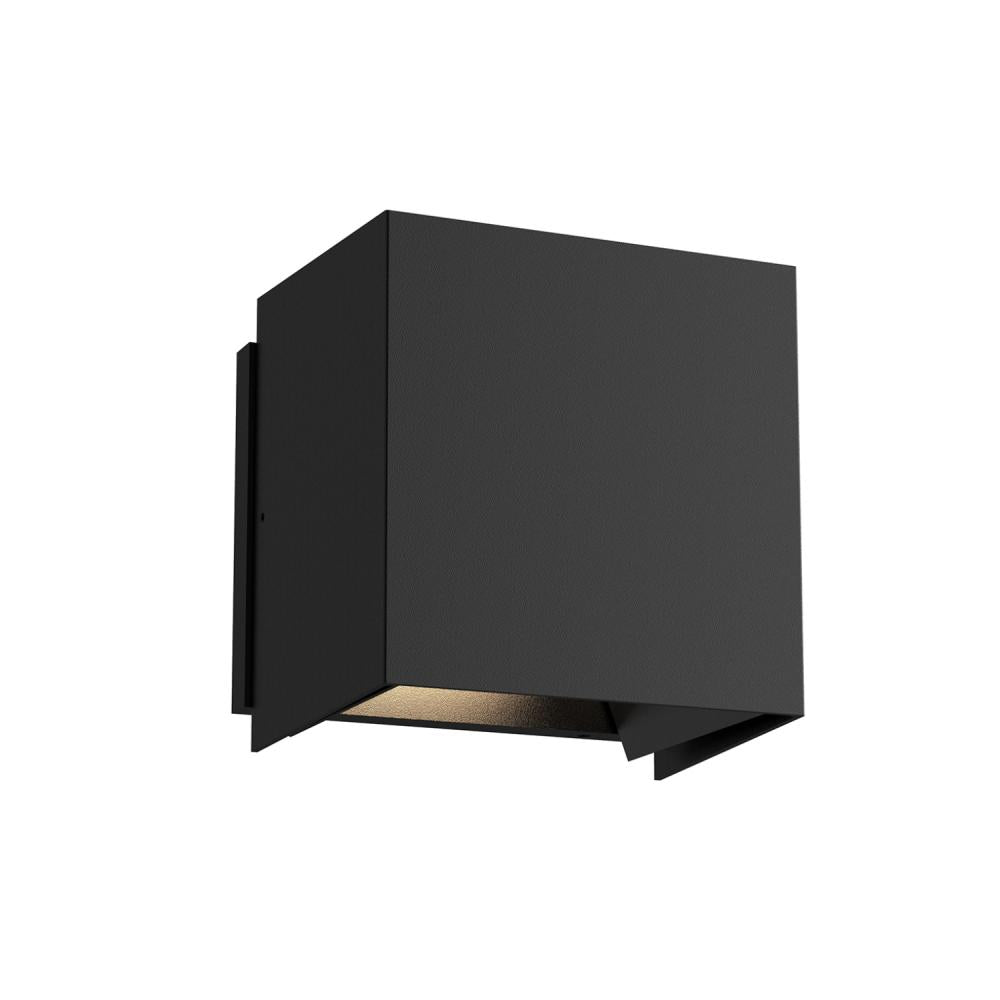 Kuzco Lighting EW48006-BK-UNV Exterior Wall Sconce, Black, Architectural, LED