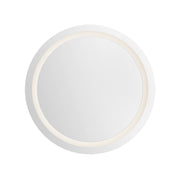 Kuzco VM41032-5CCT Hillmont 32-in LED Vanity Mirror, UL Damp Rated, Sandblasted Merc Edge
