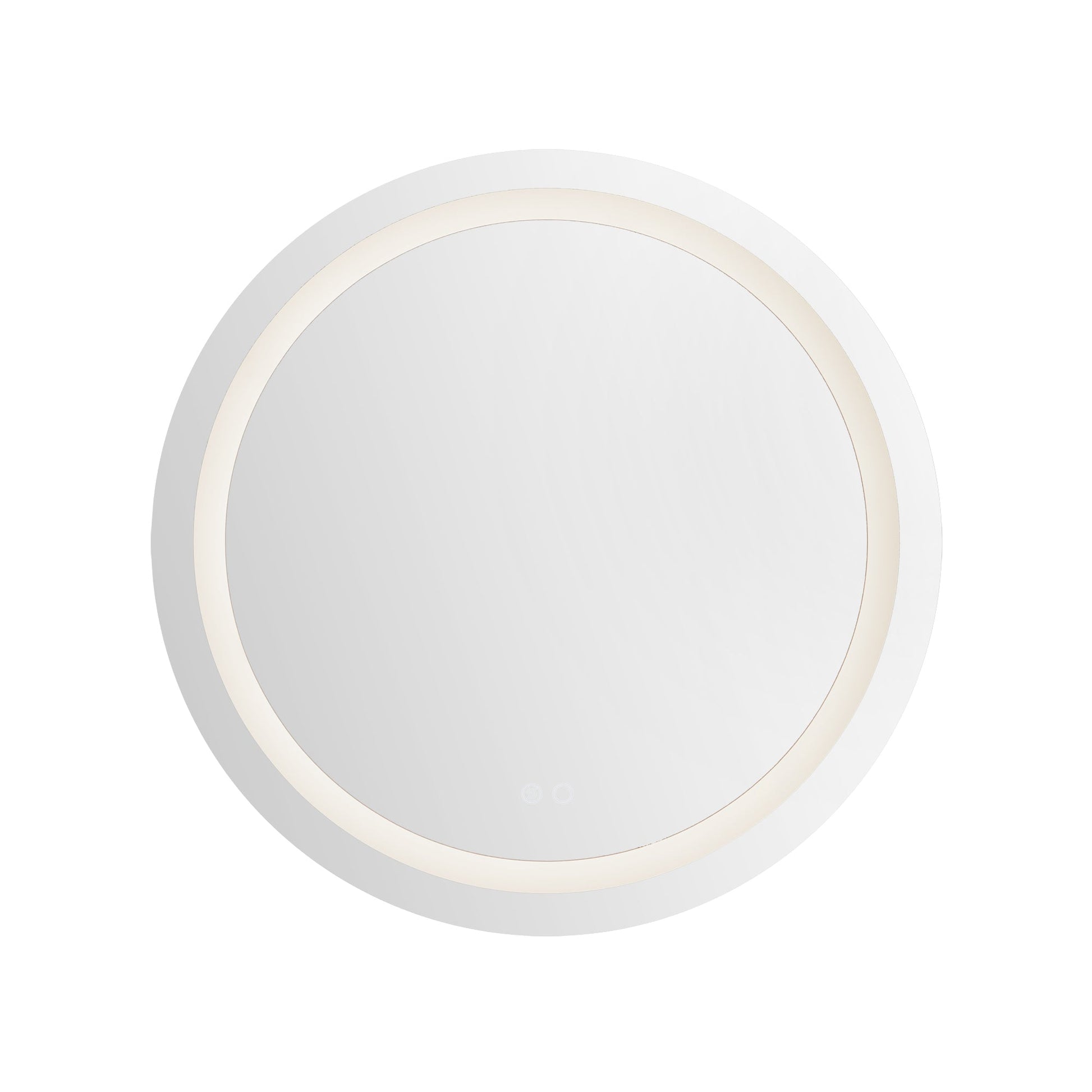 Kuzco VM41032-5CCT Hillmont 32-in LED Vanity Mirror, UL Damp Rated, Sandblasted Merc Edge