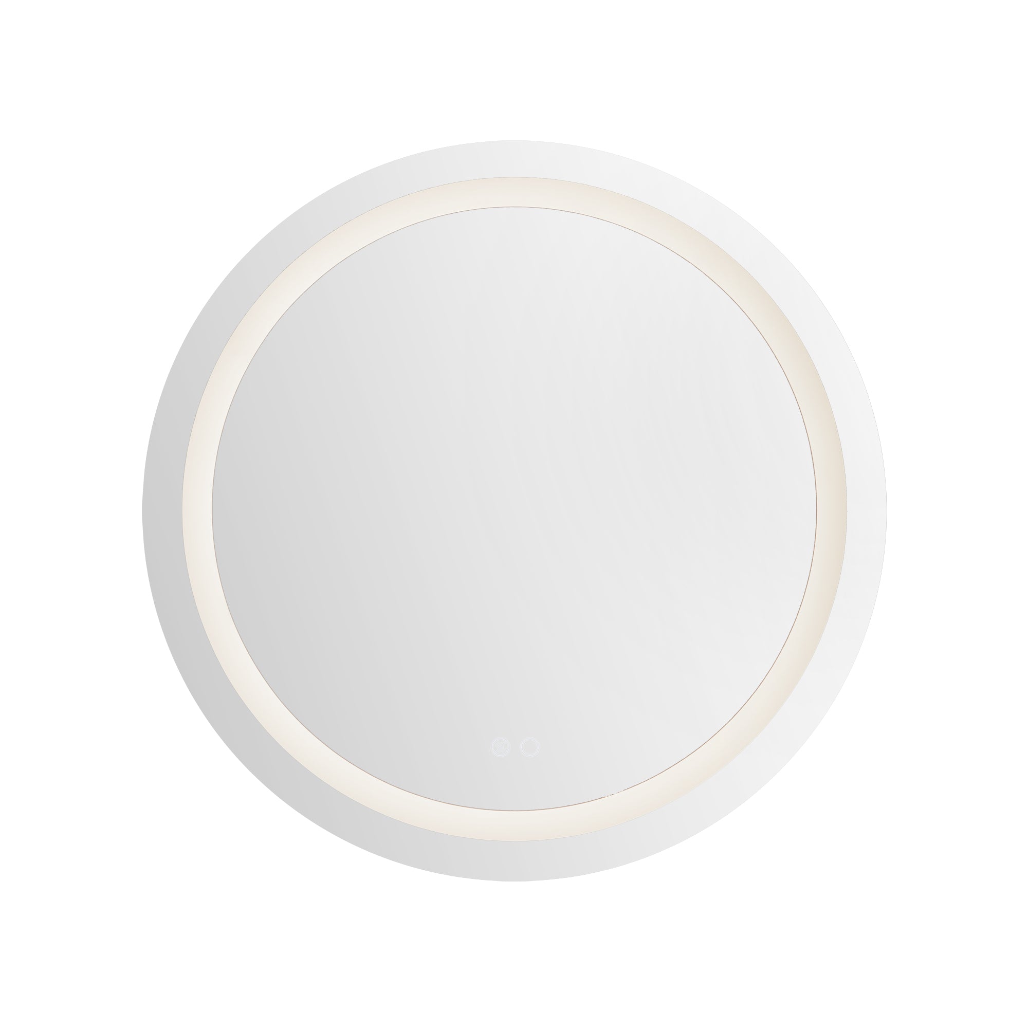 Kuzco VM41032-5CCT Hillmont 32-in LED Vanity Mirror, UL Damp Rated, Sandblasted Merc Edge