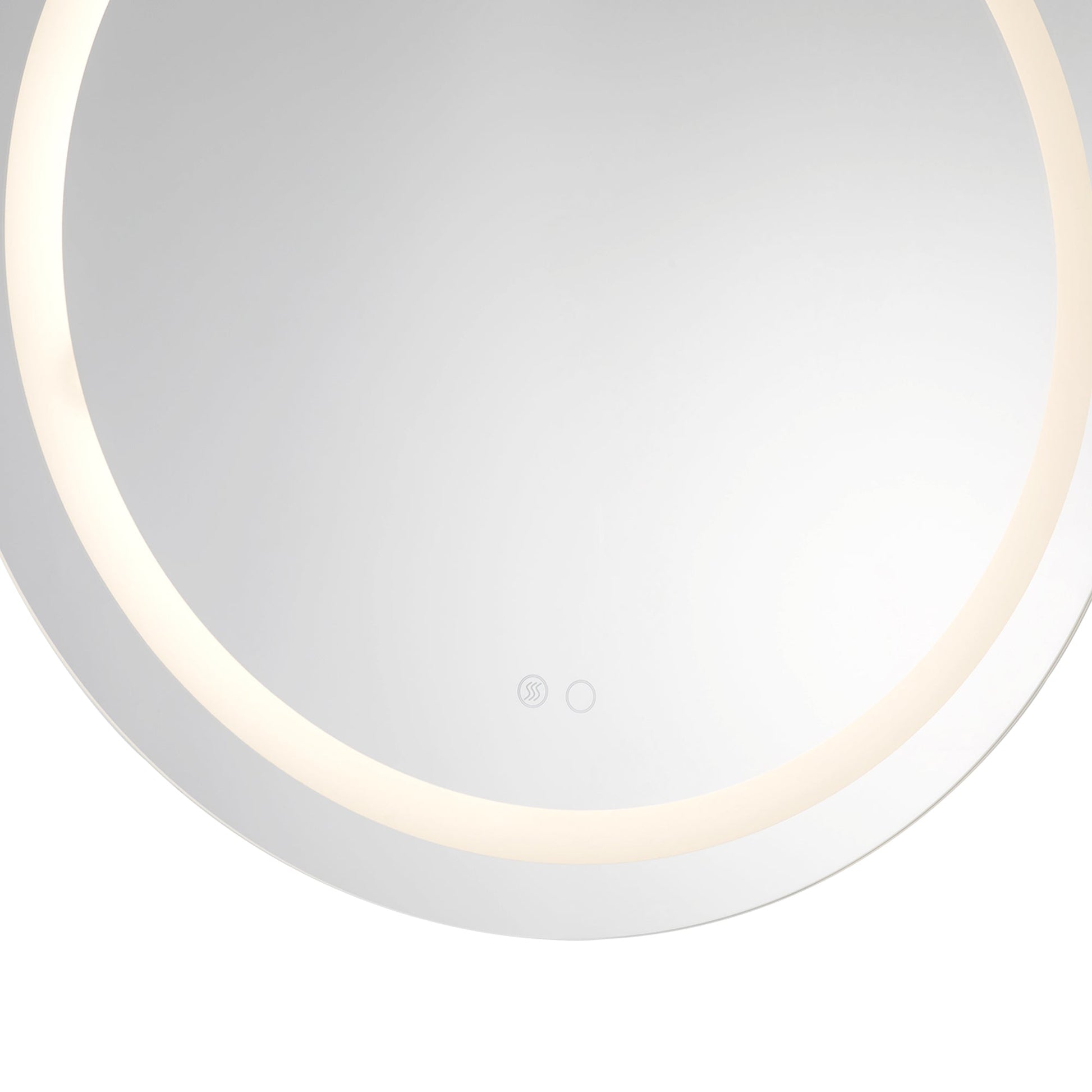 Kuzco VM41032-5CCT Hillmont 32-in LED Vanity Mirror, UL Damp Rated, Sandblasted Merc Edge