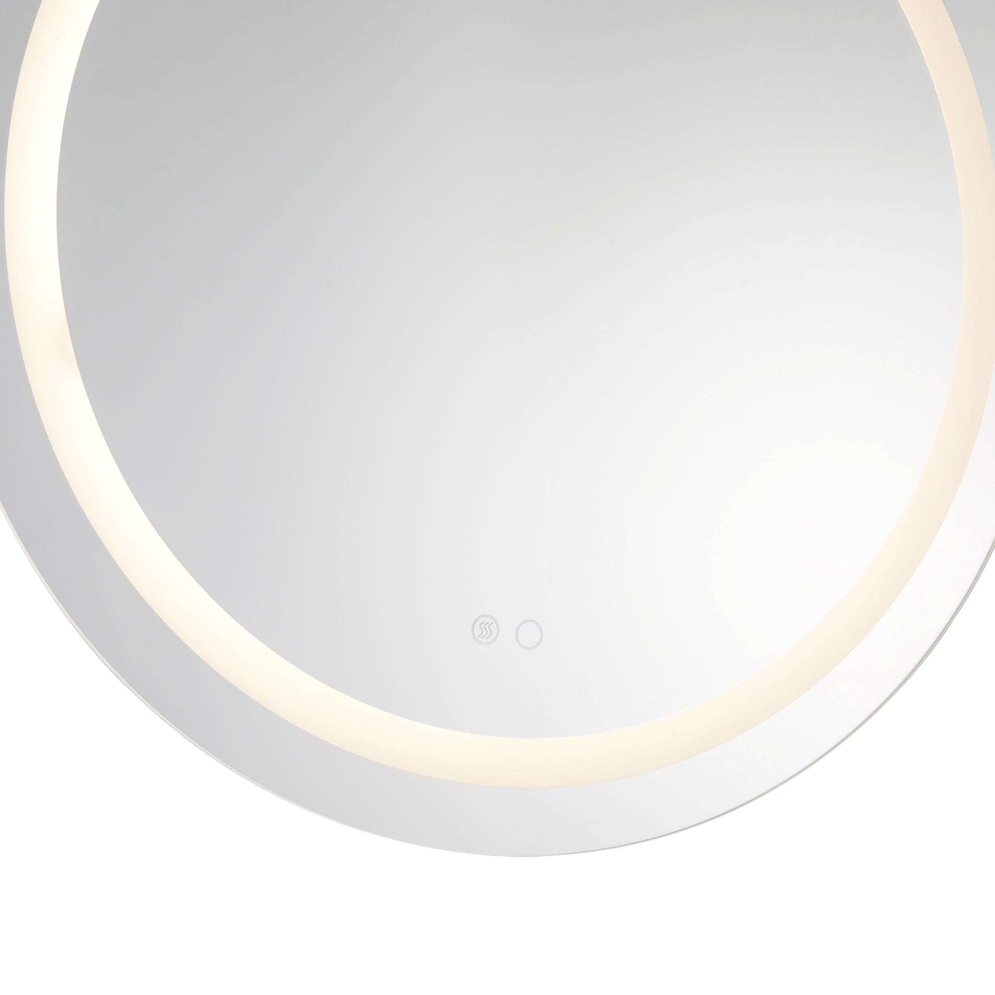 Kuzco VM41032-5CCT Hillmont 32-in LED Vanity Mirror, UL Damp Rated, Sandblasted Merc Edge