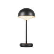 Kuzco TL63812-BK Hinata 5-in Black LED Table Lamp, Rechargeable, Black