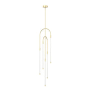 Alora Lighting HONOUR PD317005NB Pendant Traditional - Natural Brass
