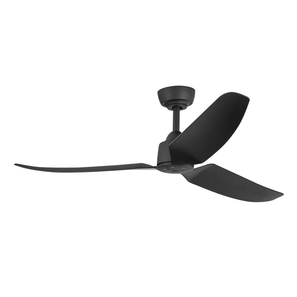 Kuzco Lighting CF92952-MB Exterior Ceiling Fan, 52-in, Matte Black