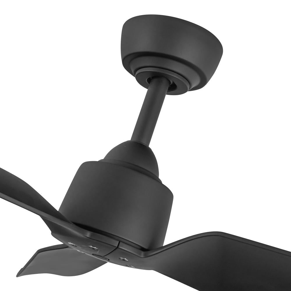 Kuzco Lighting CF92952-MB Exterior Ceiling Fan, 52-in, Matte Black