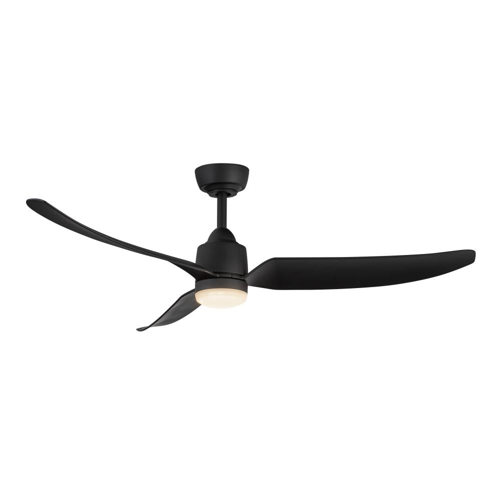 Kuzco Lighting CF92952-MB Exterior Ceiling Fan, 52-in, Matte Black