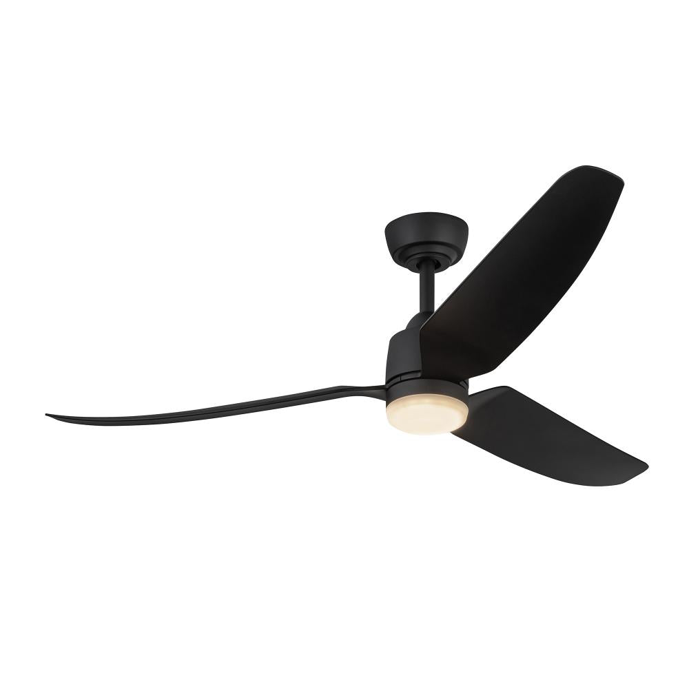 Kuzco Lighting CF92952-MB Exterior Ceiling Fan, 52-in, Matte Black