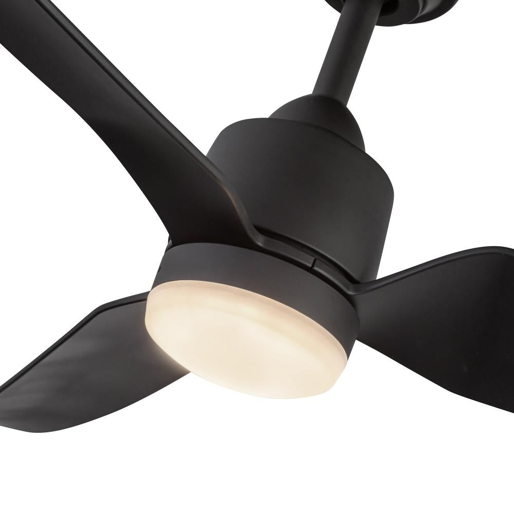 Kuzco Lighting CF92952-MB Exterior Ceiling Fan, 52-in, Matte Black
