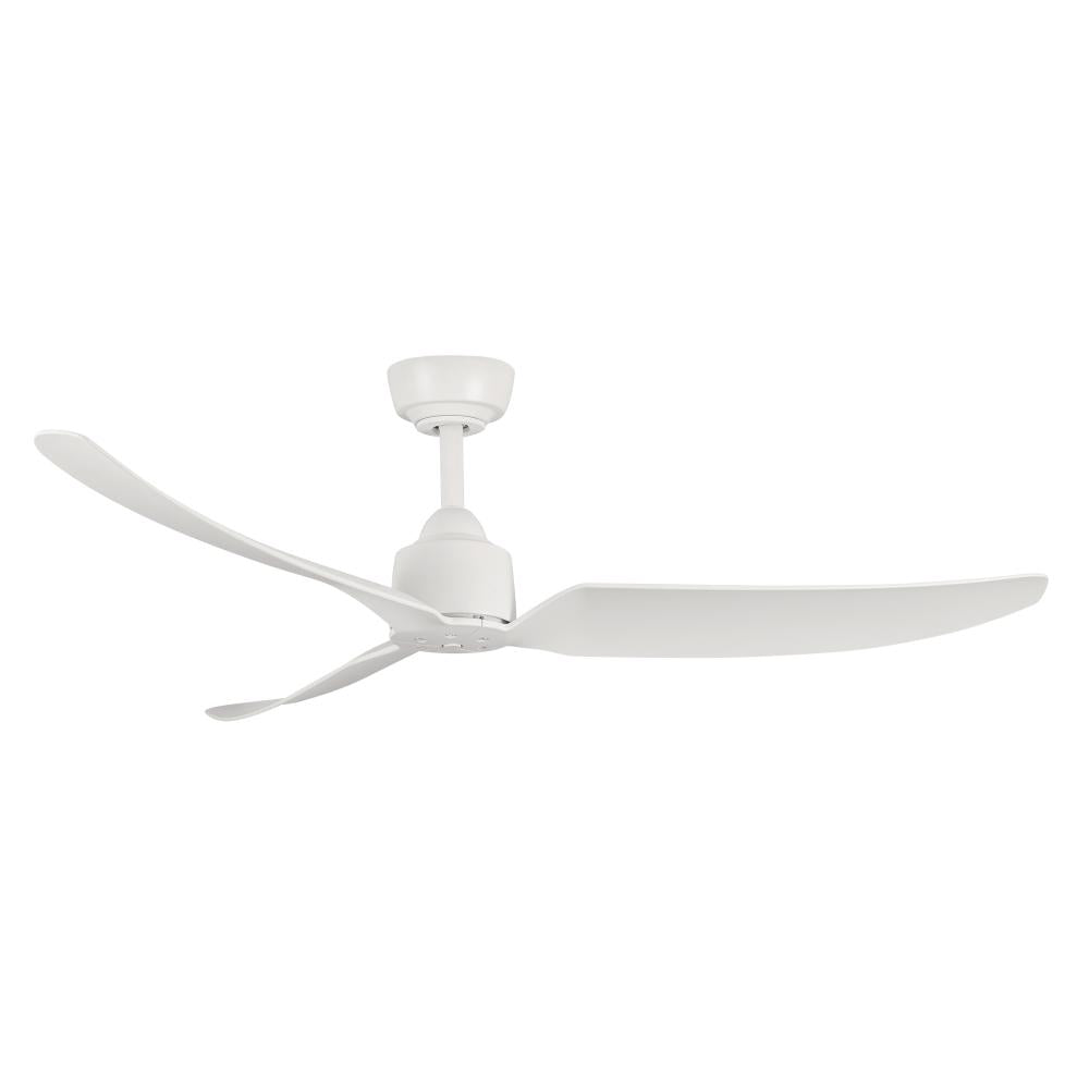 Kuzco Lighting CF92952-WH Ceiling Fan, LED, Exterior Ceiling Fans, 52-in, Matte White