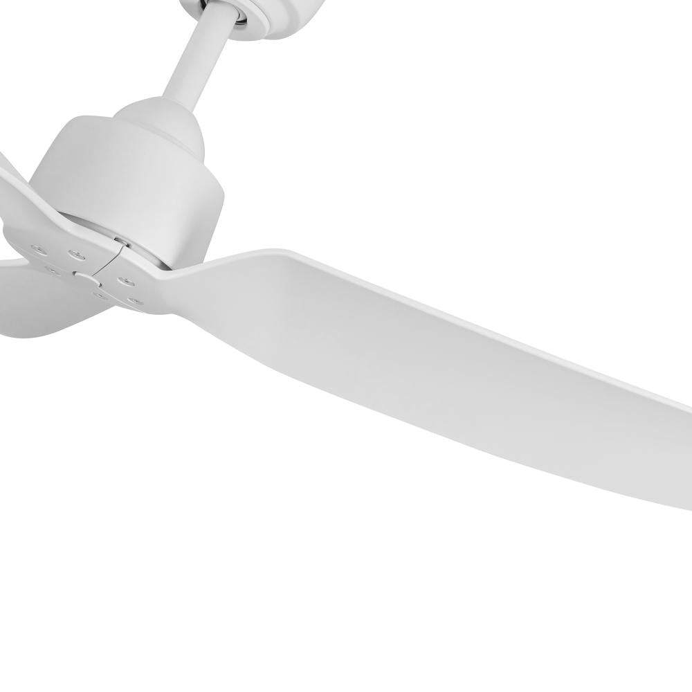 Kuzco Lighting CF92952-WH Ceiling Fan, LED, Exterior Ceiling Fans, 52-in, Matte White