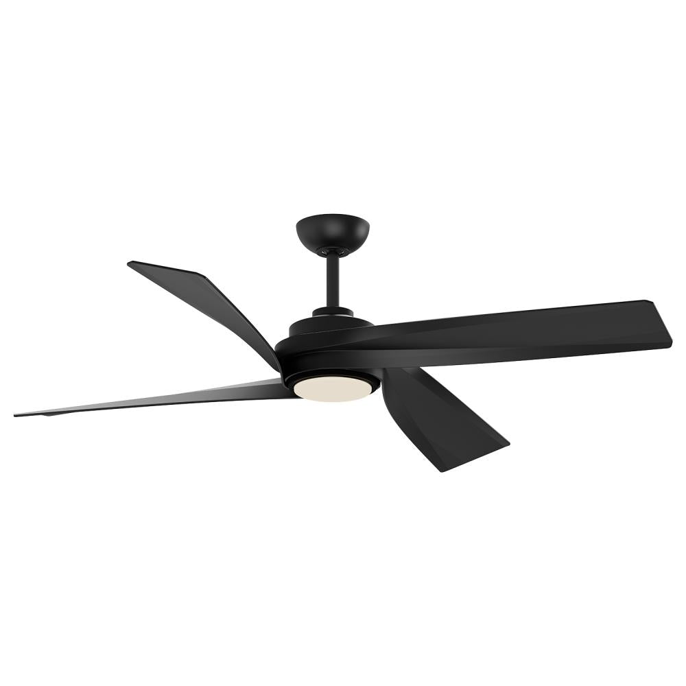 Kuzco Lighting CF96956-MB Ceiling Fans, 56-in, Matte Black LED