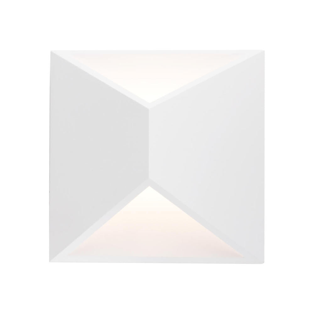Kuzco Indio EW60307-WH Exterior Wall Sconce, UL Rated, White
