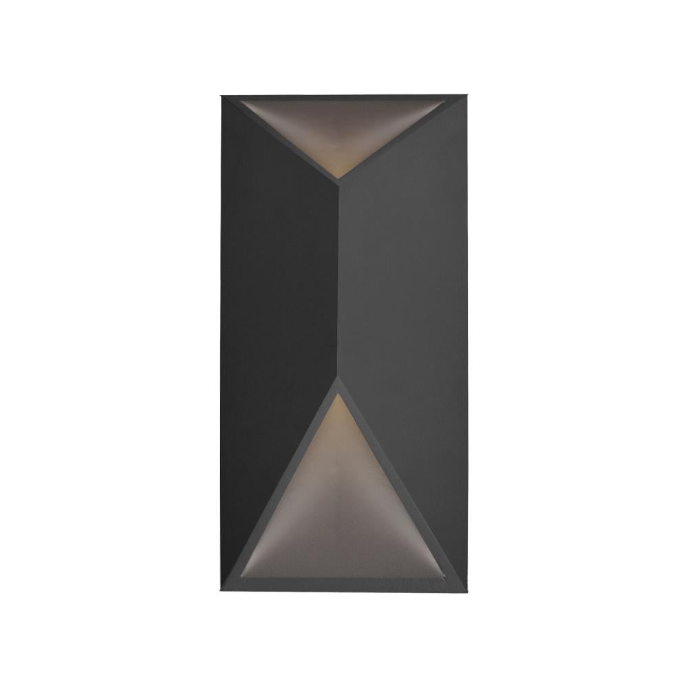 Kuzco Indio EW60312-BK Exterior Wall Sconce, LED, Black
