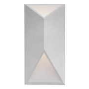 Kuzco Indio EW60312-BN LED Exterior Wall Sconce, UL Damp Rated, Brushed Nickel