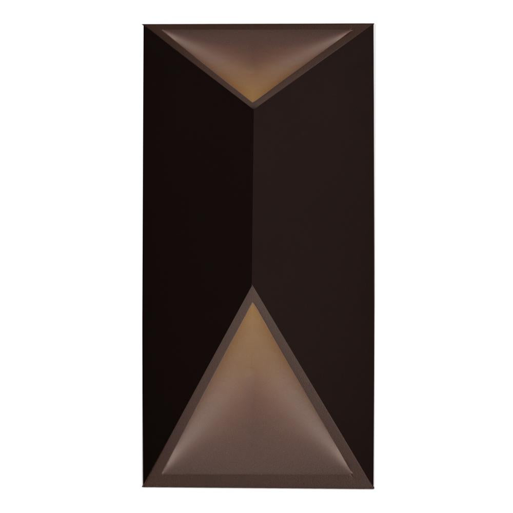 Kuzco Indio EW60312-BZ Exterior Wall Sconce, UL Damp Rated, Bronze