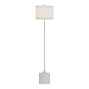 ALORA MOOD Lighting FL418761WHIL Floor Lamp, 1 Light, White/Ivory Linen