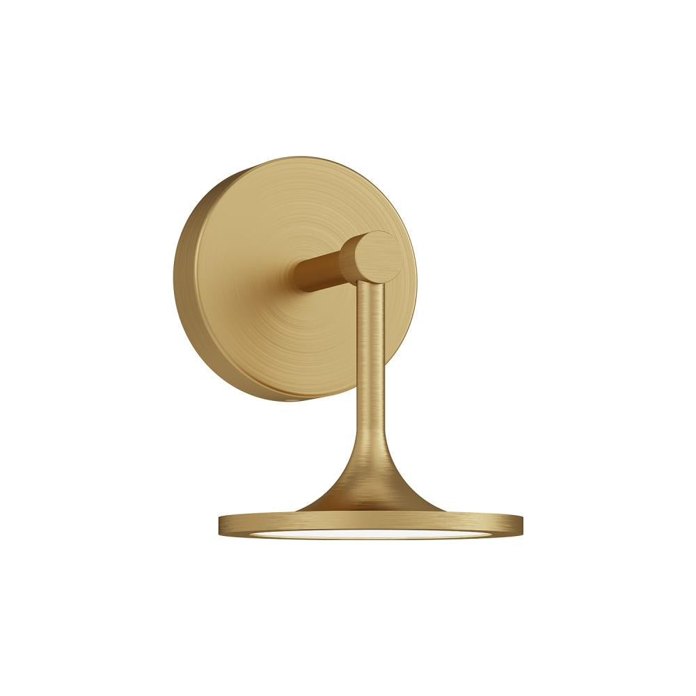 ALORA MOOD Lighting WV418006BG Vanity Light Fixture, UL Damp Rated, Brushed Gold