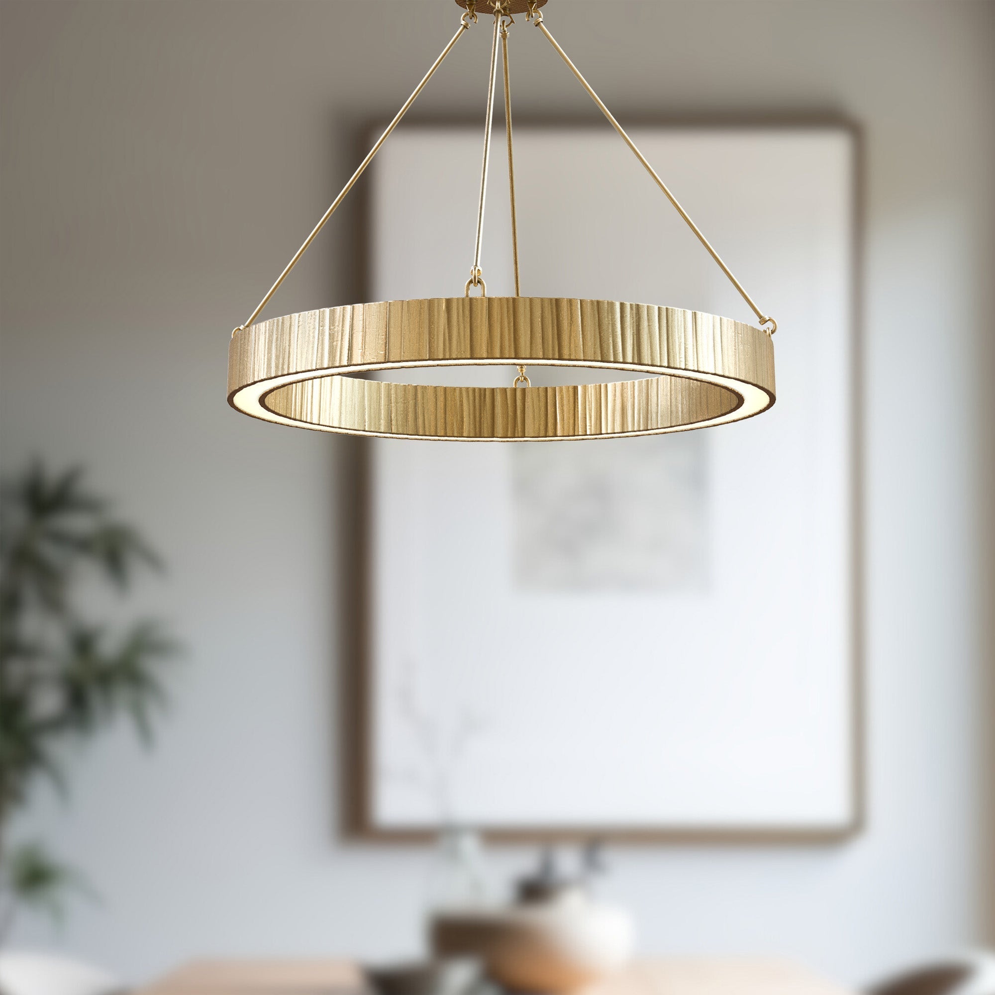 ALORA Lighting Kensington PD361230VB-UNV Pendant, 30-in LED, Vintage Brass